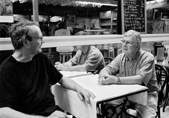 Robert Brandhof et Max Fischer à Biarritz en juin 2003